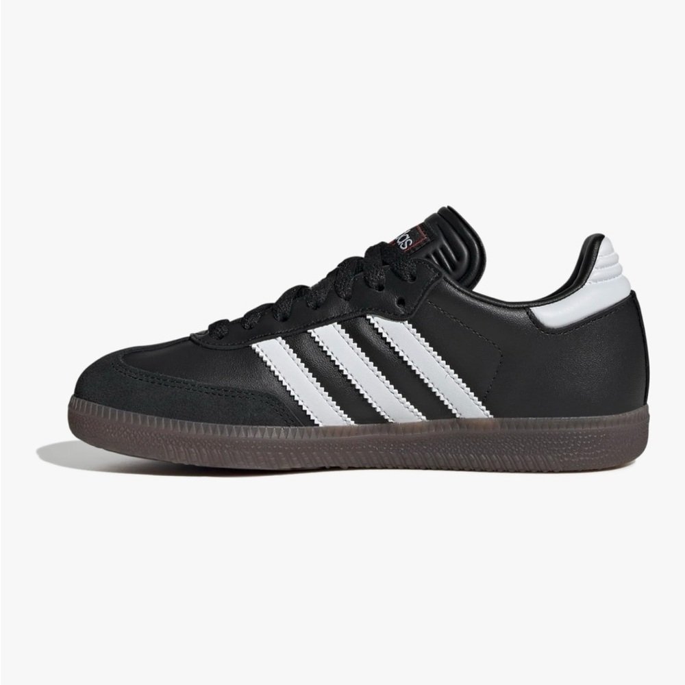 Adidas Classic Black Sneakers with White Stripes
